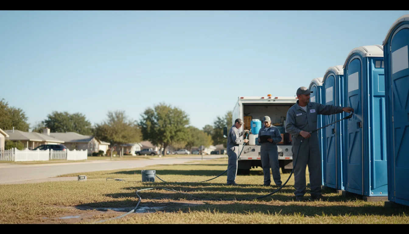 Long-Term Portable Toilet Rental in Blenheim, SC near me